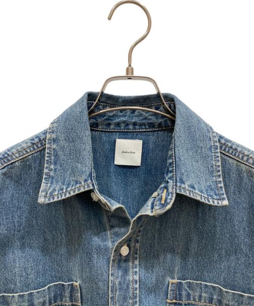 Spick and Span（スピック＆スパン）Spick and Span (スピック＆スパン) ショートデニムシャツ インディゴ サイズ:SIZE Freeの古着・服飾アイテム