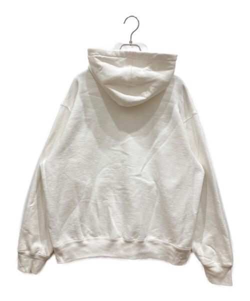 SUPREME（シュプリーム）Supreme (シュプリーム) Classic Logo Hooded Sweatshirt ホワイト サイズ:SIZE Mの古着・服飾アイテム