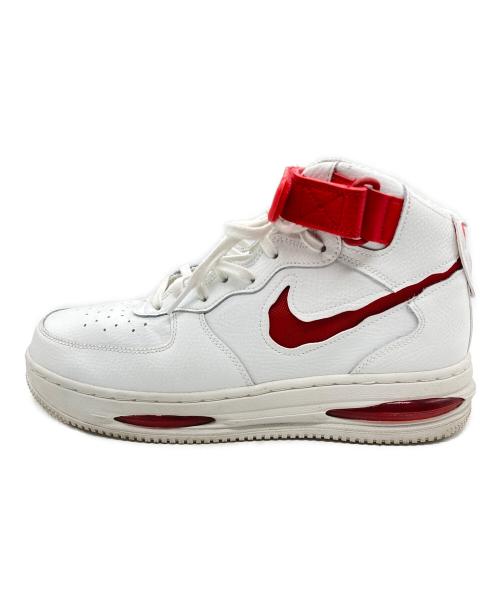 NIKE（ナイキ）NIKE (ナイキ) Air Force 1 Mid Evo ホワイト×レッド サイズ:SIZE 27cmの古着・服飾アイテム