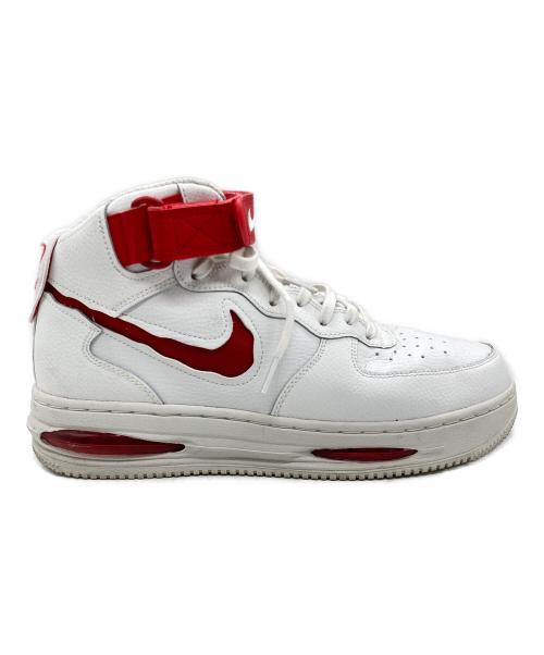 NIKE（ナイキ）NIKE (ナイキ) Air Force 1 Mid Evo ホワイト×レッド サイズ:SIZE 27cmの古着・服飾アイテム