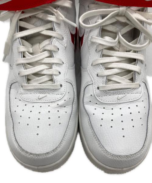 NIKE（ナイキ）NIKE (ナイキ) Air Force 1 Mid Evo ホワイト×レッド サイズ:SIZE 27cmの古着・服飾アイテム