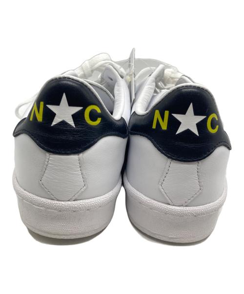 adidas（アディダス）adidas (アディダス) MCN HOOK SHOT FOURN ホワイト×ブルー サイズ:SIZE 25.5cmの古着・服飾アイテム
