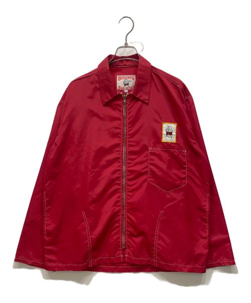 BIRDWELL（バードウェル）BIRDWELL (バードウェル) ナイロンジャケット レッド サイズ:Ⅿの古着・服飾アイテム