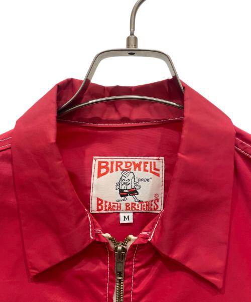 BIRDWELL（バードウェル）BIRDWELL (バードウェル) ナイロンジャケット レッド サイズ:Ⅿの古着・服飾アイテム