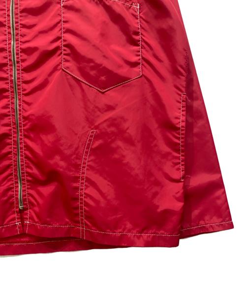 BIRDWELL（バードウェル）BIRDWELL (バードウェル) ナイロンジャケット レッド サイズ:Ⅿの古着・服飾アイテム