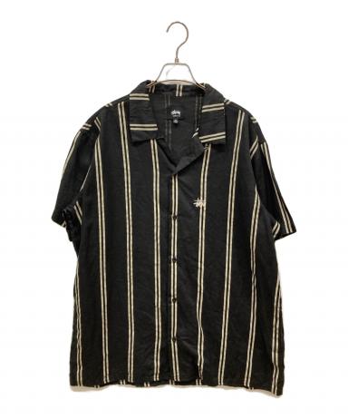 HM 0416 専用stussy 開襟シャツ 中古・古着通販】stussy (ステューシー) リネンオープンカラーシャツ