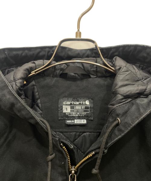 CarHartt（カーハート）CarHartt (カーハート) Washed Duck Insulated Active Jacket ブラック サイズ:Sの古着・服飾アイテム