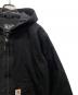 中古・古着 CarHartt (カーハート) Washed Duck Insulated Active Jacket ブラック サイズ:S：18000円