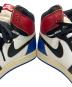 中古・古着 NIKE (ナイキ) FRAGMENT DESIGN (フラグメントデザイン) UNION (ユニオン) Air Jordan 1 High OG ホワイト×ブルー×レッド サイズ:SIZE 29cm 未使用品：27000円