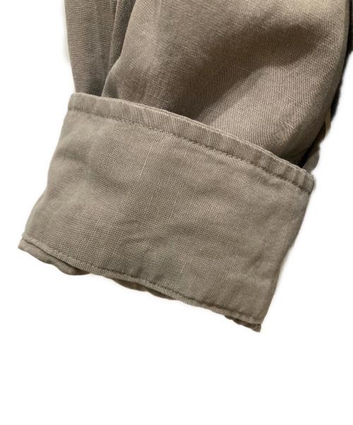 STEVEN ALAN（スティーブンアラン）STEVEN ALAN (スティーブンアラン) スラブ レギュラーカラー シャツ カーキ サイズ:SIZE Lの古着・服飾アイテム