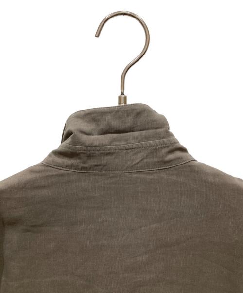 STEVEN ALAN（スティーブンアラン）STEVEN ALAN (スティーブンアラン) スラブ レギュラーカラー シャツ カーキ サイズ:SIZE Lの古着・服飾アイテム
