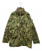 U'S NAVYユーエスネイビー）の古着「デジタルカモフーデッドジャケッ」｜オリーブ