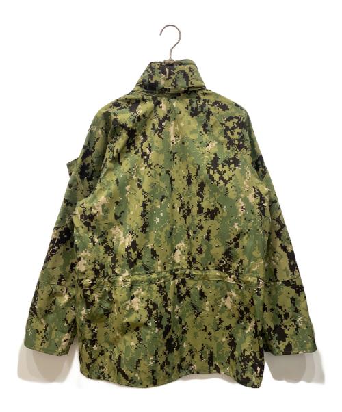 U'S NAVY（ユーエスネイビー）U'S NAVY (ユーエスネイビー) デジタルカモフーデッドジャケッ オリーブ サイズ:Sの古着・服飾アイテム