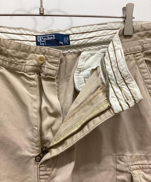 POLO RALPH LAUREN（ポロ・ラルフローレン）POLO RALPH LAUREN (ポロ・ラルフローレン) カーゴショートパンツ ベージュ サイズ:SIZE 35の古着・服飾アイテム