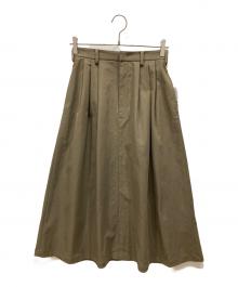 MACKINTOSH PHILOSOPHY（マッキントッシュ フィロソフィー）の古着「GREY LABEL ライトチノスカート」｜ベージュ