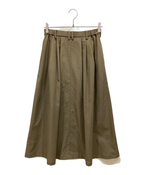MACKINTOSH PHILOSOPHY（マッキントッシュ フィロソフィー）MACKINTOSH PHILOSOPHY (マッキントッシュ フィロソフィー) GREY LABEL ライトチノスカート ベージュ サイズ:SIZE 1の古着・服飾アイテム