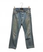 BALENCIAGAバレンシアガ）の古着「Recycled Slip Patch Jeans」｜インディゴ