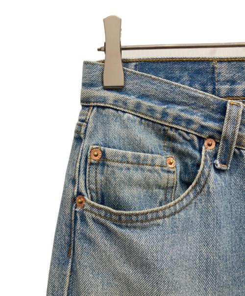 BALENCIAGA（バレンシアガ）BALENCIAGA (バレンシアガ) Recycled Slip Patch Jeans インディゴ サイズ:SIZE XLの古着・服飾アイテム