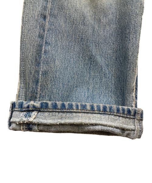 BALENCIAGA（バレンシアガ）BALENCIAGA (バレンシアガ) Recycled Slip Patch Jeans インディゴ サイズ:SIZE XLの古着・服飾アイテム