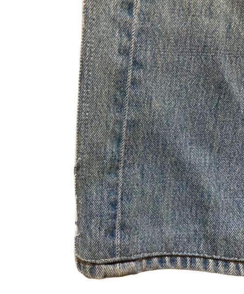 BALENCIAGA（バレンシアガ）BALENCIAGA (バレンシアガ) Recycled Slip Patch Jeans インディゴ サイズ:SIZE XLの古着・服飾アイテム