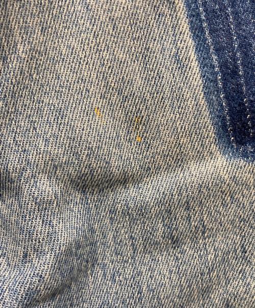 BALENCIAGA（バレンシアガ）BALENCIAGA (バレンシアガ) Recycled Slip Patch Jeans インディゴ サイズ:SIZE XLの古着・服飾アイテム