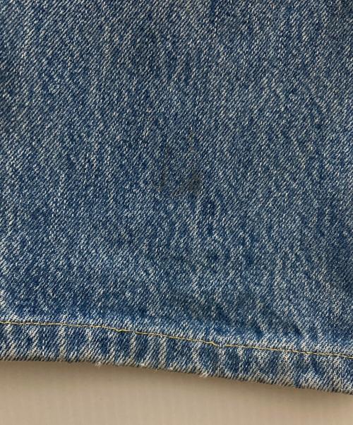 BALENCIAGA（バレンシアガ）BALENCIAGA (バレンシアガ) Recycled Slip Patch Jeans インディゴ サイズ:SIZE XLの古着・服飾アイテム