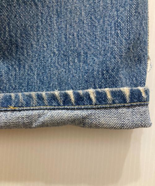 BALENCIAGA（バレンシアガ）BALENCIAGA (バレンシアガ) Recycled Slip Patch Jeans インディゴ サイズ:SIZE XLの古着・服飾アイテム
