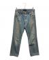 BALENCIAGA（バレンシアガ）の古着「Recycled Slip Patch Jeans」｜インディゴ