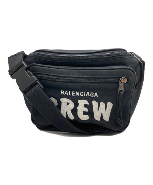 BALENCIAGA（バレンシアガ）BALENCIAGA (バレンシアガ) EXPLORER CREW BELT PACK ブラックの古着・服飾アイテム