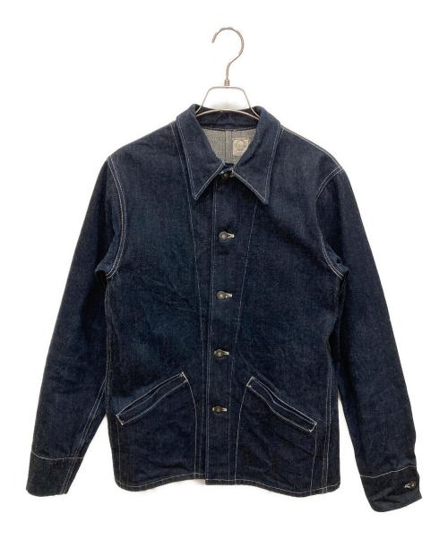 FULL MOON FACTORY（フルムーンファクトリー）FULL MOON FACTORY (フルムーンファクトリー) デニムカバーオール インディゴ サイズ:SIZE Freeの古着・服飾アイテム