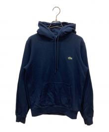 LACOSTE（ラコステ）の古着「エッセンシャルスウェットフーディー」｜ネイビー