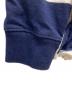 中古・古着 POLO RALPH LAUREN (ポロ・ラルフローレン) ロゴ刺繍ラガーシャツ ネイビー×ホワイト サイズ:SIZE M：8000円