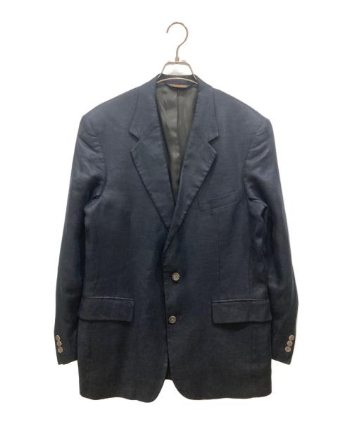 BROOKS BROTHERS（ブルックスブラザーズ）BROOKS BROTHERS (ブルックスブラザーズ) 3Bリネンテーラードジャケット ネイビー サイズ:SIZE 39Rの古着・服飾アイテム