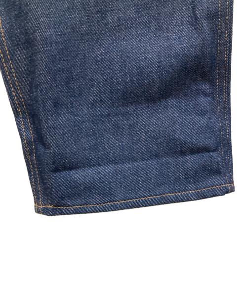 PRSN BLU（プリズンブルース）PRSN BLU (プリズンブルース) リジットダブルニーデニムパンツ インディゴ サイズ:SIZE 91cm (W36)の古着・服飾アイテム