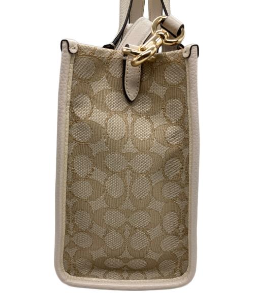 COACH（コーチ）COACH (コーチ) 2WAYバッグ ベージュの古着・服飾アイテム