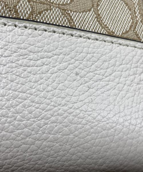 COACH（コーチ）COACH (コーチ) 2WAYバッグ ベージュの古着・服飾アイテム