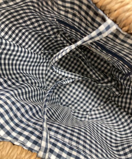 BEAMS BOY（ビームスボーイ）BEAMS BOY (ビームスボーイ) カゴバッグ ベージュの古着・服飾アイテム
