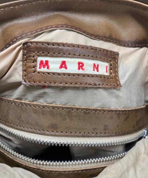 MARNI（マルニ）MARNI (マルニ) ショルダーバッグ ブラウンの古着・服飾アイテム