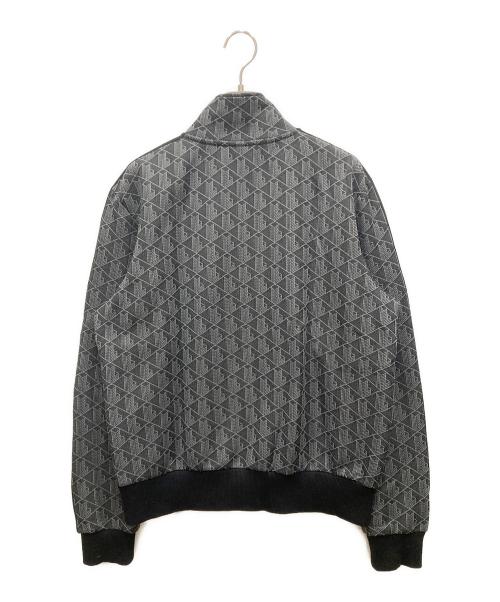 LACOSTE（ラコステ）LACOSTE (ラコステ) モノグラムジャカードトラックジャケット ブラック サイズ:SIZE 5の古着・服飾アイテム