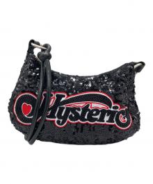 Hysteric Glamour（ヒステリックグラマー）の古着「スパンコールショルダーバッグ」｜ブラック