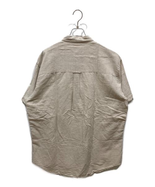 CHAPS RALPH LAUREN（チャップス ラルフローレン）CHAPS RALPH LAUREN (チャップス ラルフローレン) リネン混シャツ アイボリー サイズ:SIZE Lの古着・服飾アイテム