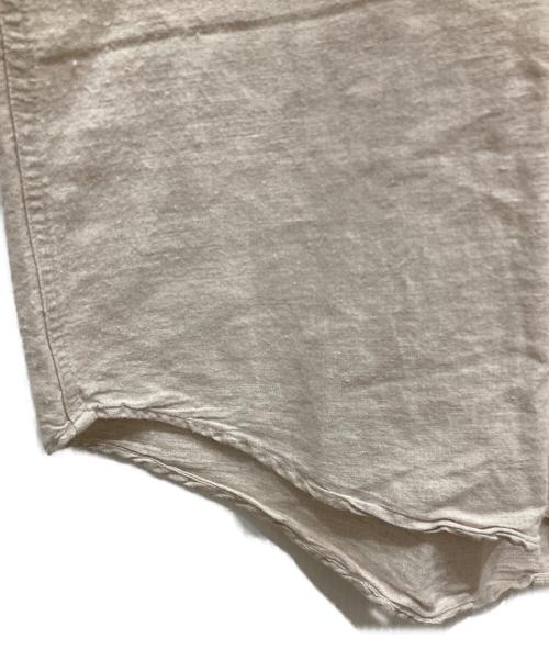 CHAPS RALPH LAUREN（チャップス ラルフローレン）CHAPS RALPH LAUREN (チャップス ラルフローレン) リネン混シャツ アイボリー サイズ:SIZE Lの古着・服飾アイテム