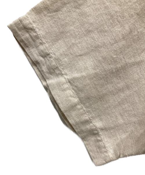 CHAPS RALPH LAUREN（チャップス ラルフローレン）CHAPS RALPH LAUREN (チャップス ラルフローレン) リネン混シャツ アイボリー サイズ:SIZE Lの古着・服飾アイテム