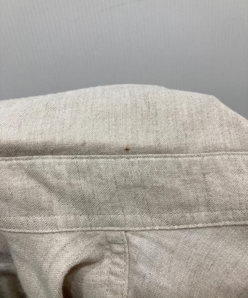 CHAPS RALPH LAUREN（チャップス ラルフローレン）CHAPS RALPH LAUREN (チャップス ラルフローレン) リネン混シャツ アイボリー サイズ:SIZE Lの古着・服飾アイテム