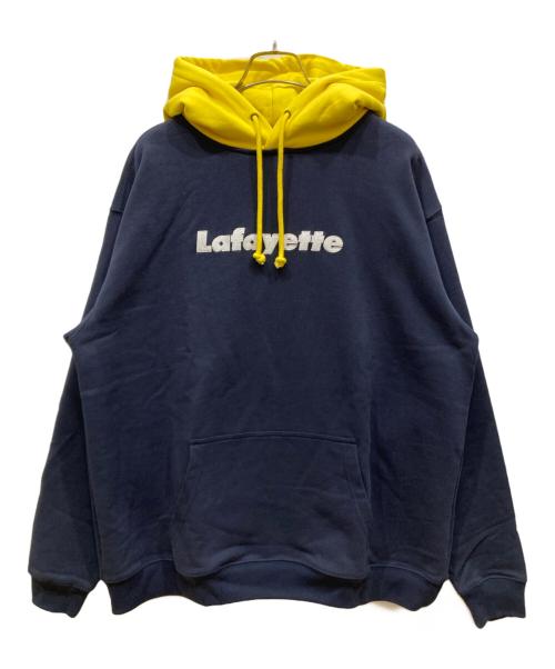 Lafayette（ラファイエット）Lafayette (ラファイエット) パーカー ネイビー×イエロー サイズ:SIZE Lの古着・服飾アイテム