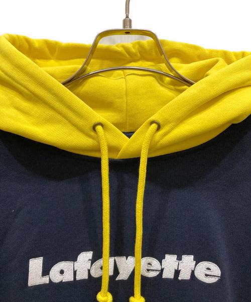 Lafayette（ラファイエット）Lafayette (ラファイエット) パーカー ネイビー×イエロー サイズ:SIZE Lの古着・服飾アイテム