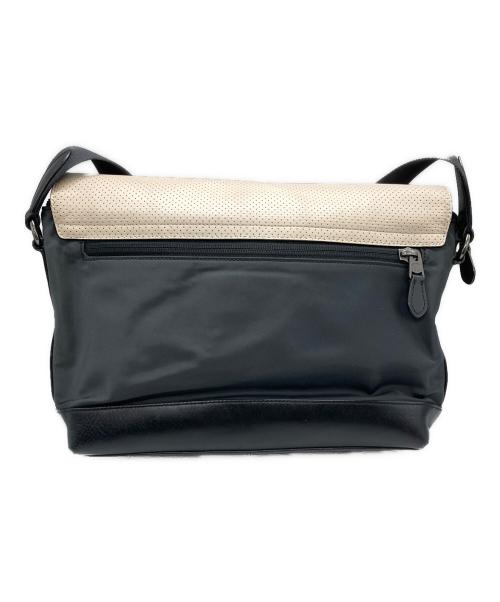 COACH（コーチ）COACH (コーチ) ショルダーバッグ ベージュ×ブラックの古着・服飾アイテム