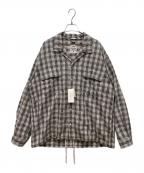 nanamicaナナミカ）の古着「Palaka Check Shirt」｜グレー