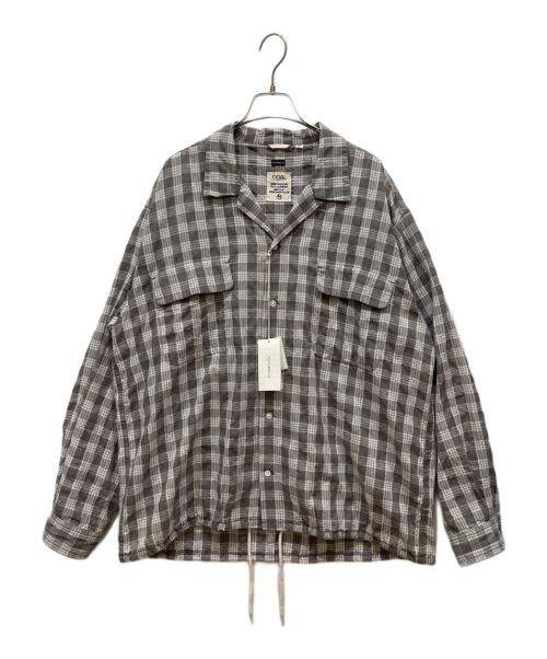 nanamica（ナナミカ）nanamica (ナナミカ) Palaka Check Shirt グレー サイズ:Ⅿ 未使用品の古着・服飾アイテム