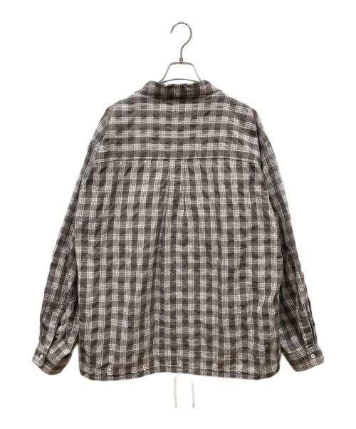 nanamica（ナナミカ）nanamica (ナナミカ) Palaka Check Shirt グレー サイズ:Ⅿ 未使用品の古着・服飾アイテム